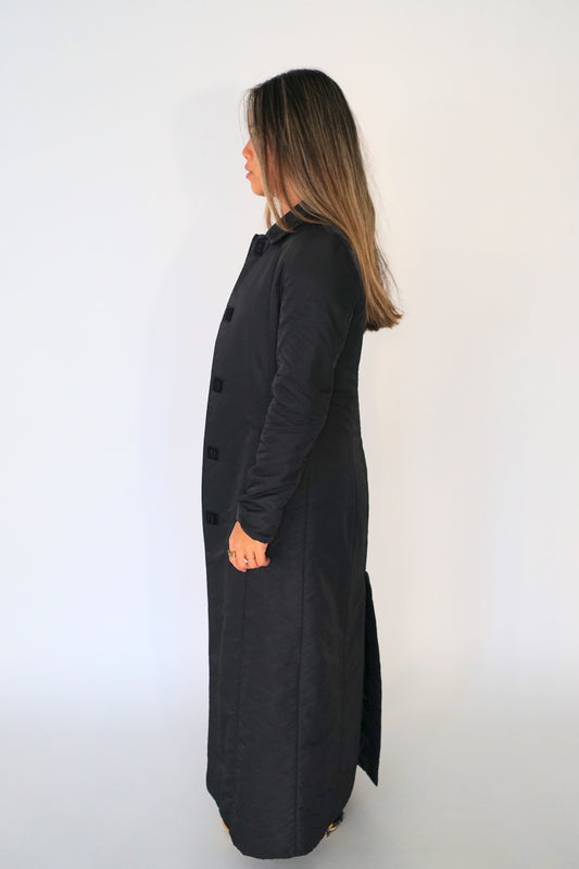 Fendi Nylon Puffer Maxi LS Coat