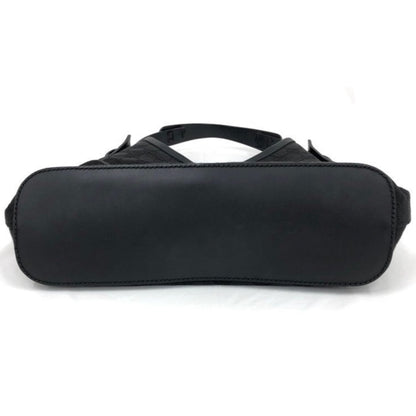 Gucci Canvas Monogram Black Leather Strap Shoulder Handbag