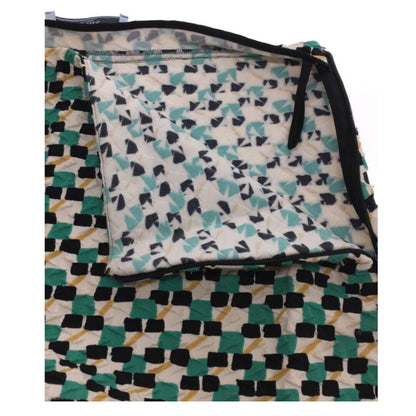 Prada Pattern Mini Skort w Rubber Logo