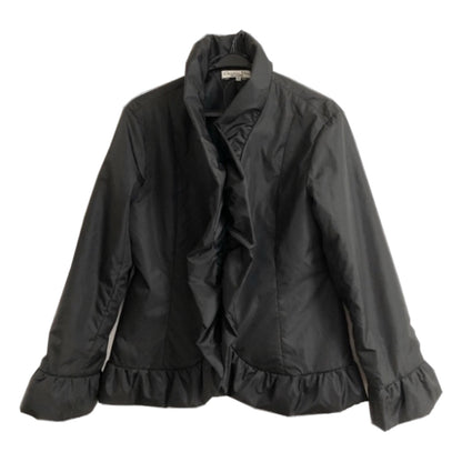 Christian Dior Puffer Ruffle Hem, Neck Jacket