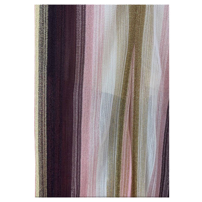Missoni Wide Leg Glitter Lurex Stripe Knit Pants