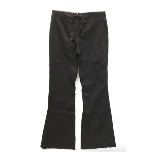 Gucci Lace Back Low Rise Flare Pants