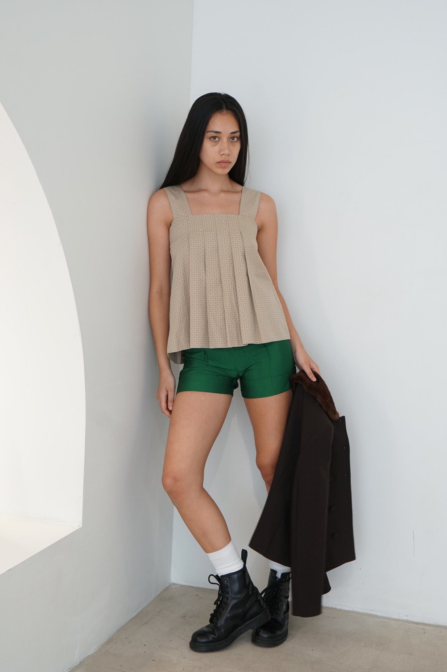 Dries Van Noten Silk Short