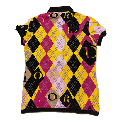 Christian Dior Argyle Check Golf SS Polo