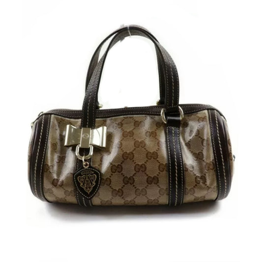 Gucci Monogram Coated Canvas Mini Papillon Purse
