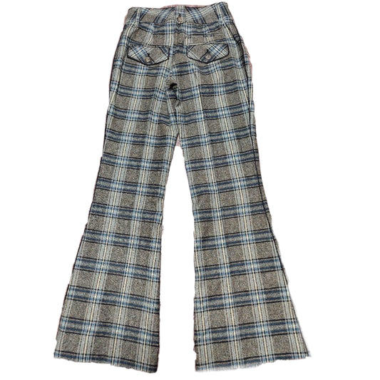 Dolce & Gabbana Checkered Button Pocket Flare Pants
