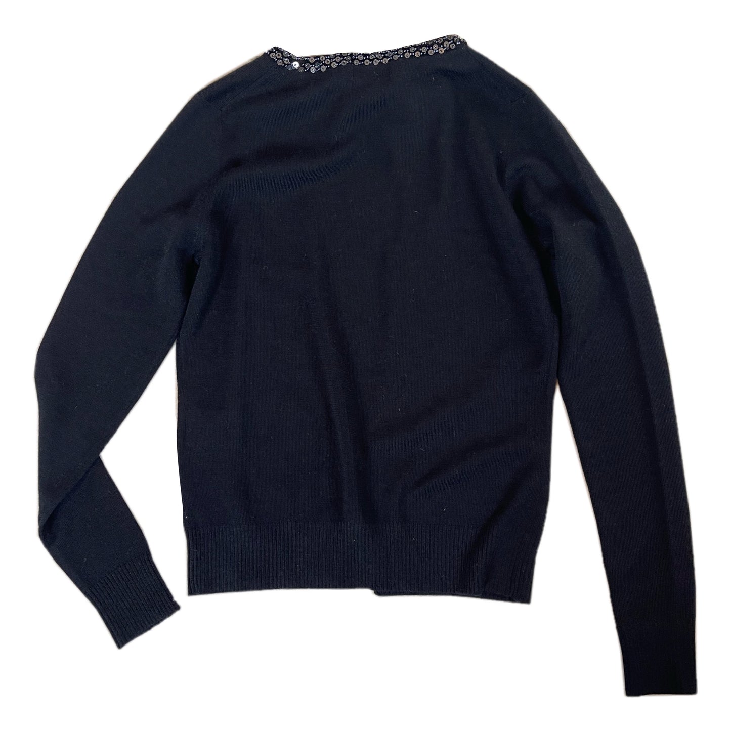 Courreges KeyHole Tie Cardigan