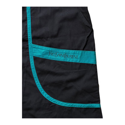 Yves Saint Laurent LS Turquoise/black Dress