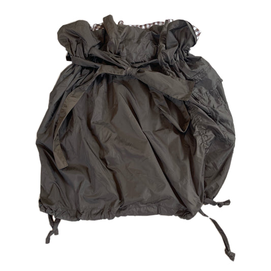 Comme Des Garcons Tricot Parachute PaperBag Nylon Skirt