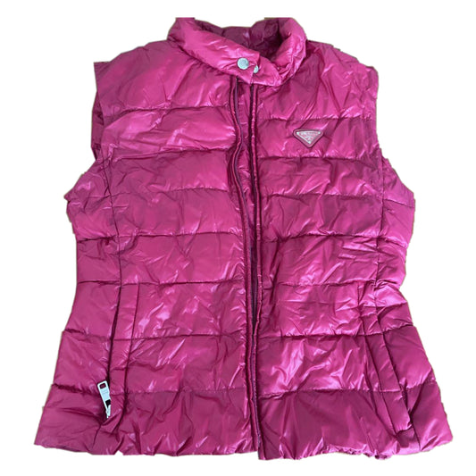 Prada Nylon Puffer Logo Down Vest