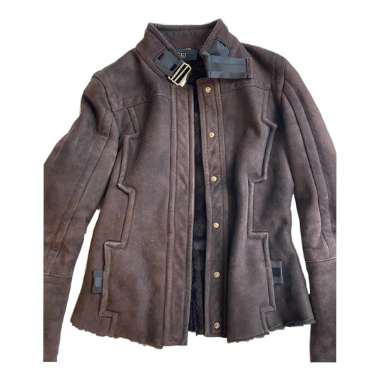 Gucci Suede Leather Motor Jacket