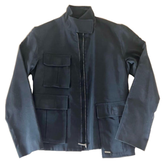 Gianni Versace Velcro Pocket Harrington Jacket