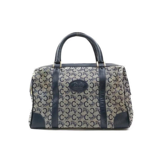 Celine Macadam Logo Monogram Boston Tote Bag