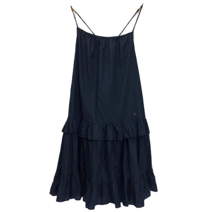 Burberry Blue Label Sless Strappy Tiered Summer Dress