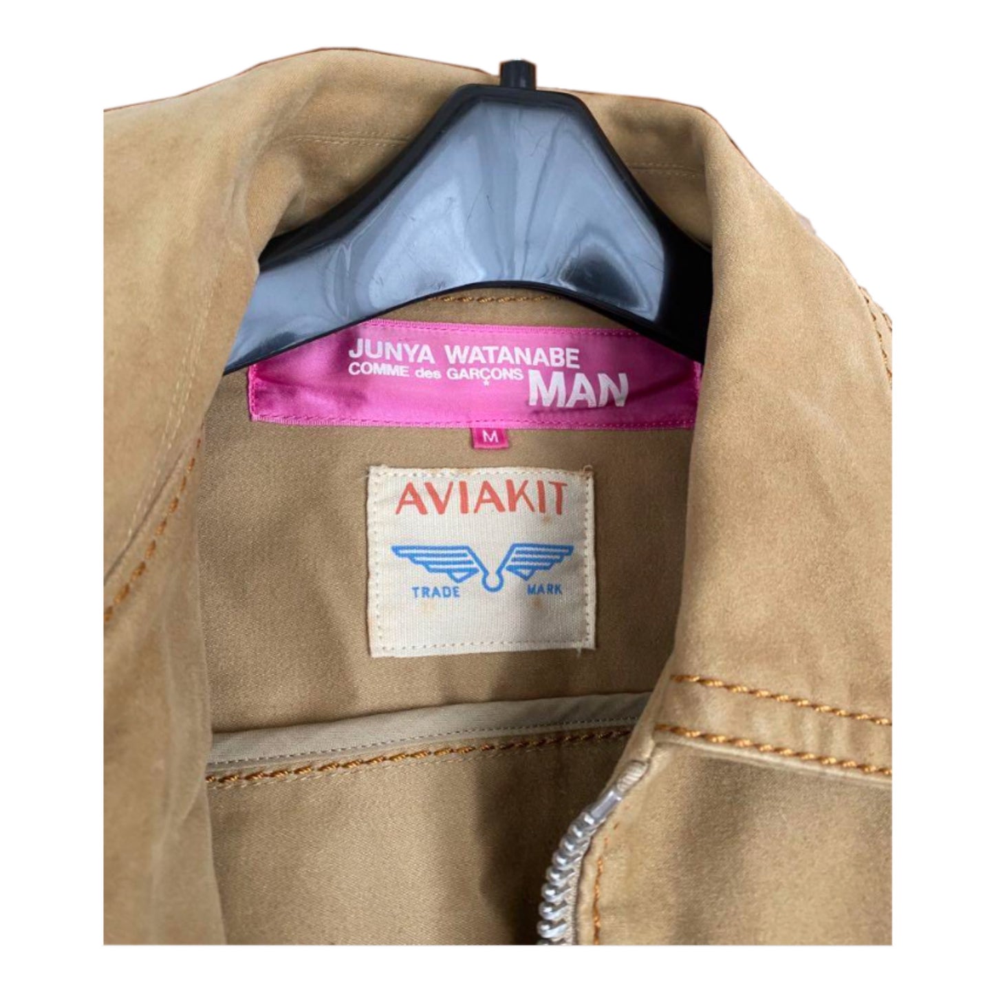Junya Watanabe Comme Des Garcons MAN x Lewish Leathers Trucker Jacket