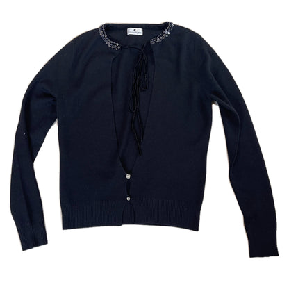 Courreges KeyHole Tie Cardigan