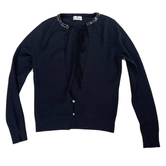 Courreges KeyHole Tie Cardigan