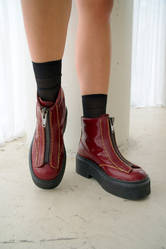 Celine Platform Zip Boots