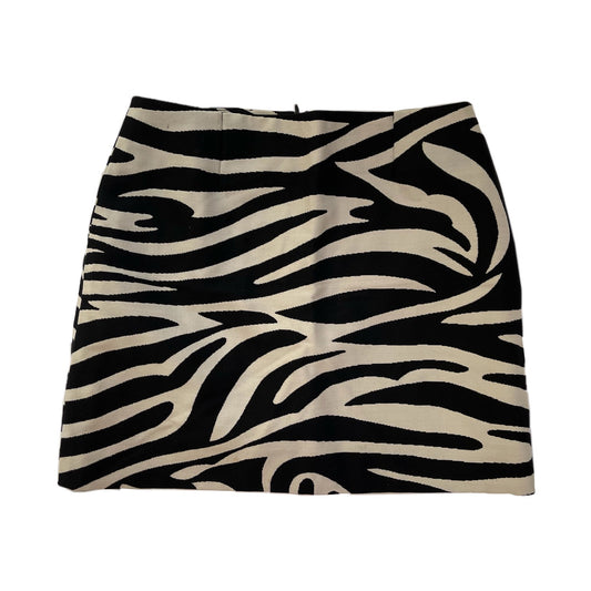 Celine Zebra Print Mini Skirt