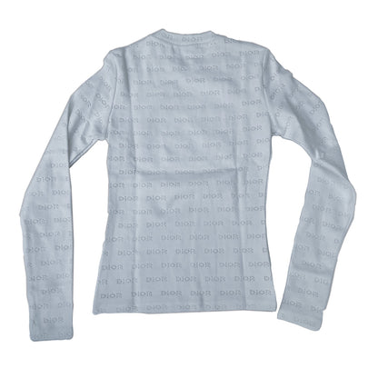 Christian Dior Hole Logo Long Sleeve Tee