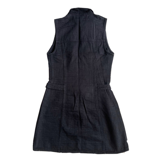 Fendi FF Zucca Logo Sleeveless Dress W/ Belt