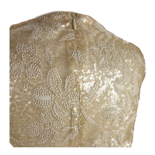 Ralph Lauren Floral Embroidered Sequin