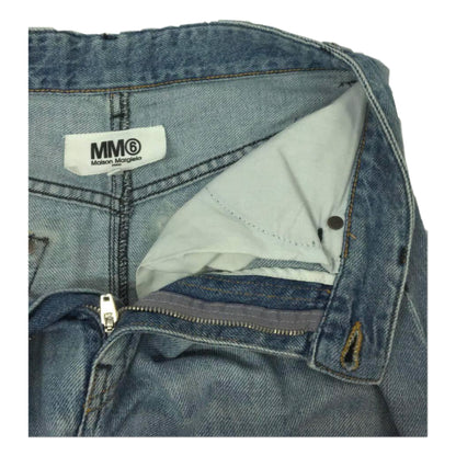 MM6 Maison Margiela Denim Split Skirt