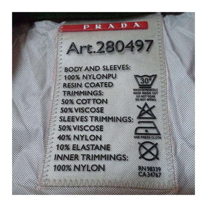 Prada Nylon Pocket Logo Zip Harrington Anorak Jacket