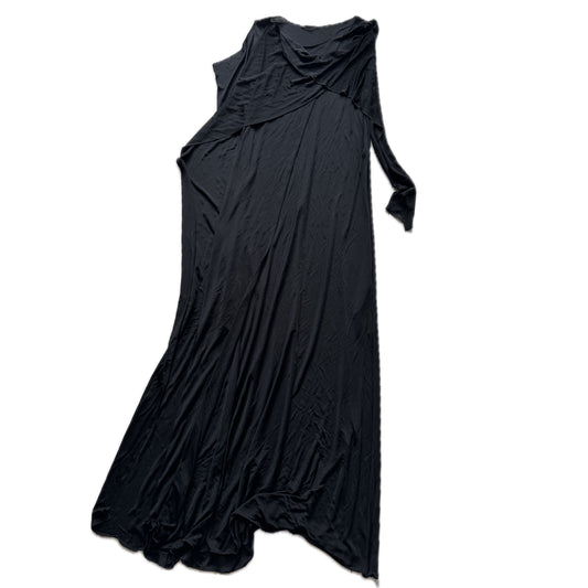 Bottega Veneta Layered Sless Maxi Column Flow Dress