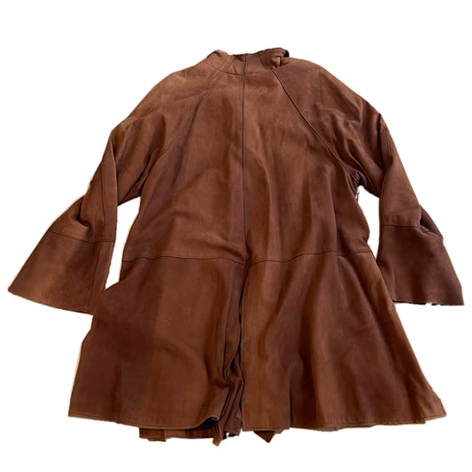 Fendi Suede Layered Coat