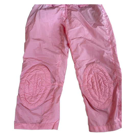 Prada Nylon Padded Knee Capri Zip Pants