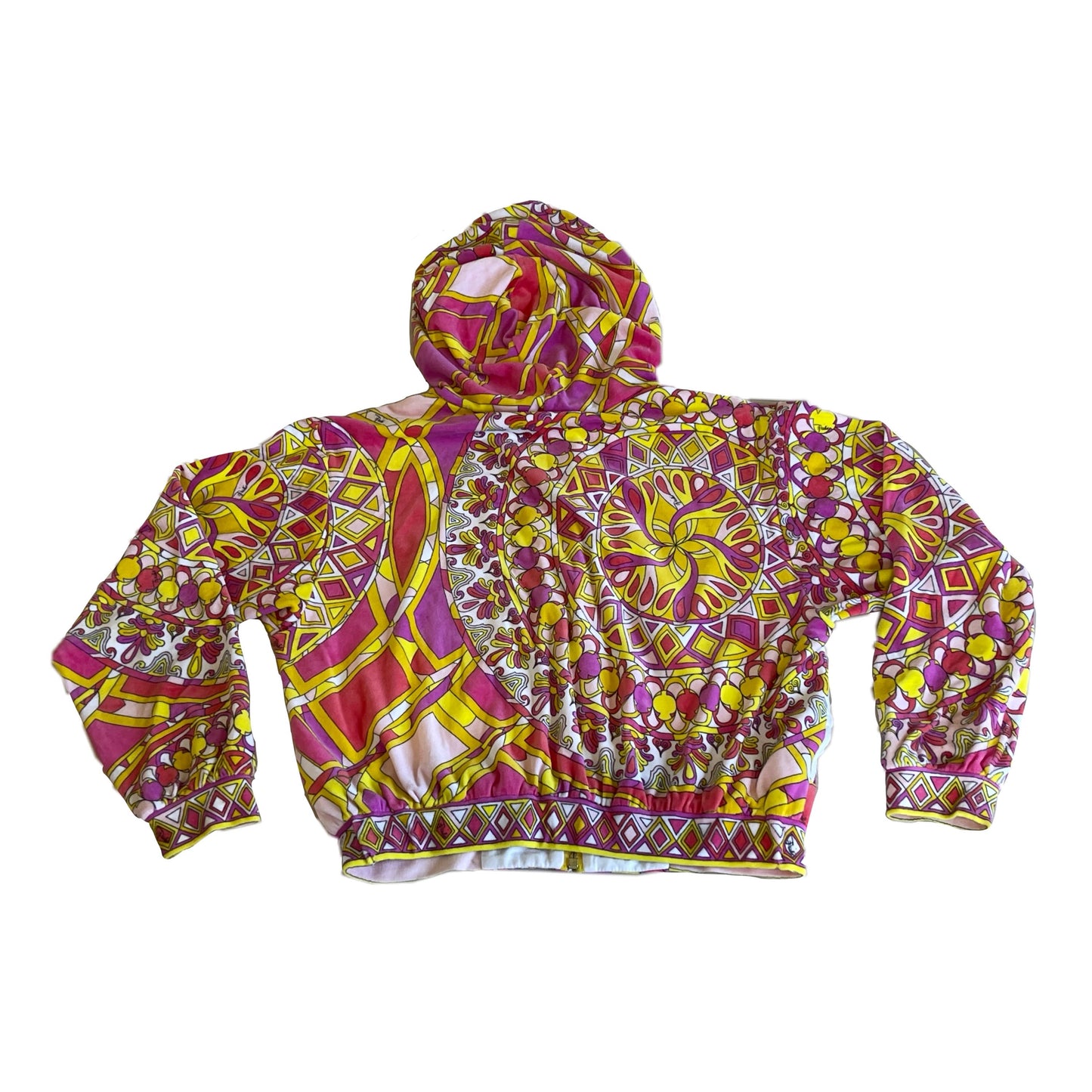 Emilio Pucci Terry Towel Print BatwingJacket