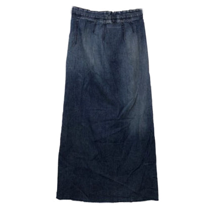MM6 Maison Margiela Denim Midi Zip Excess Skirt