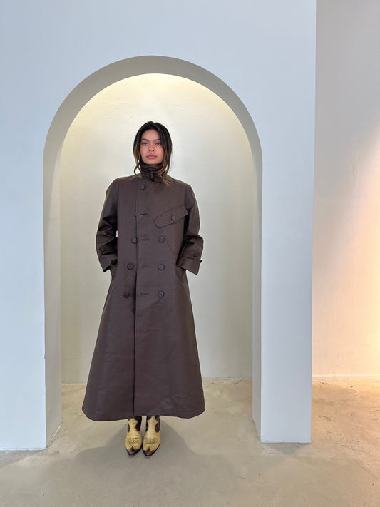 Jean Paul Gaultier Classique Leather Trench Coat
