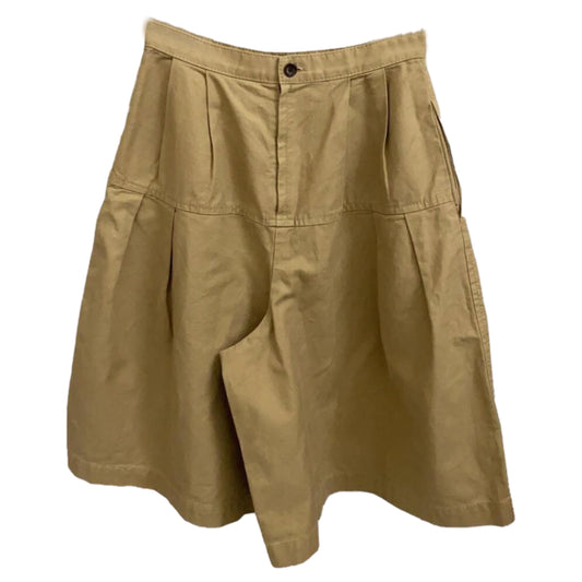 Tricot Comme Des Garcons Beige Tiered Bermuda Shorts