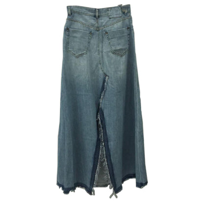 MM6 Maison Margiela Denim Split Skirt