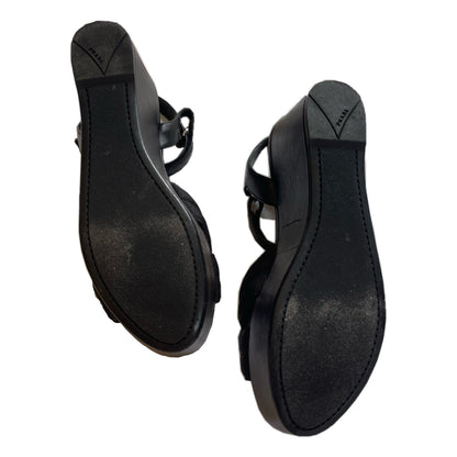 Prada Sport Criss Cross Wedges