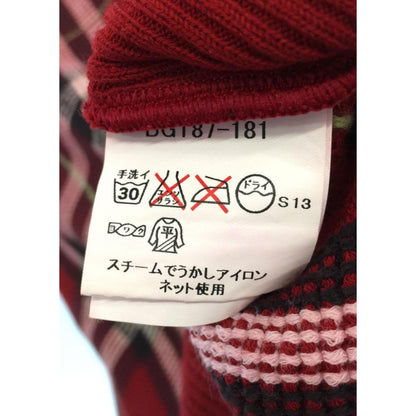 Burberry Golf Checkered Knit Polo