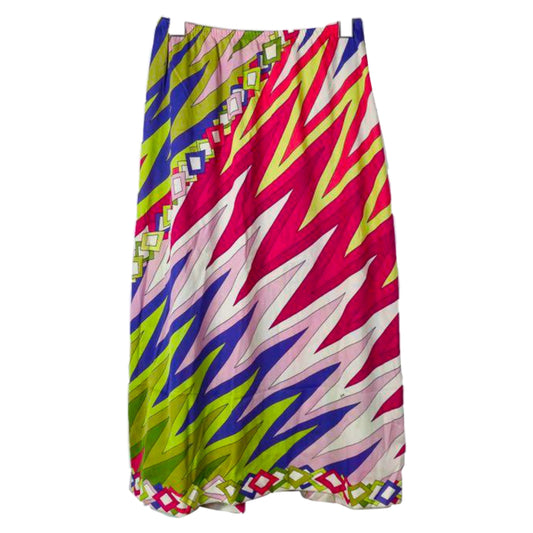 Emilio Pucci Abstract Midi Skirt