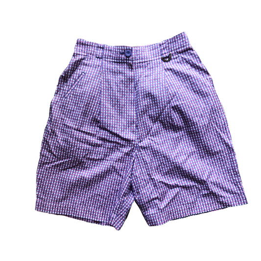 Christian Dior Pink Purple Check Boy Shorts