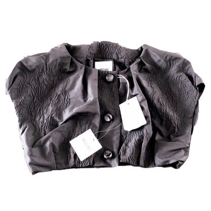 Moschino Cheap And Chic Cap SS Button Crop Top