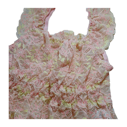 Chloe Lace Ruched Square Neck Cami Lingerie