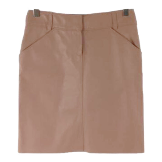 Loewe Leather A Line Skirt