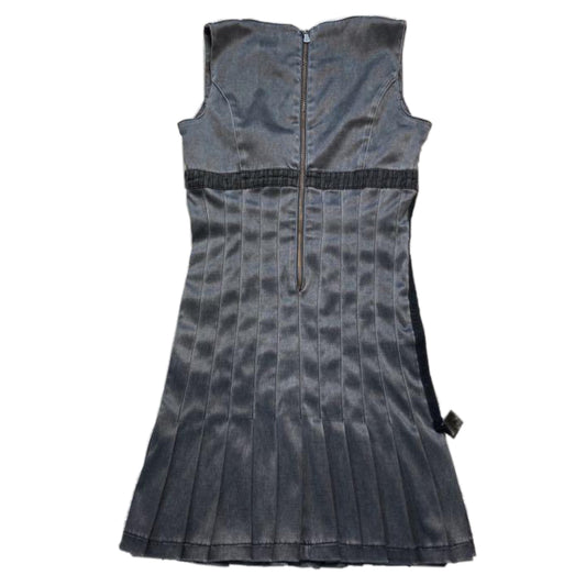 Versace Jeans Couture Sless Pleated Mini Dress