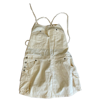 Diesel Cargo Mini Dress w Stappy Backless Back