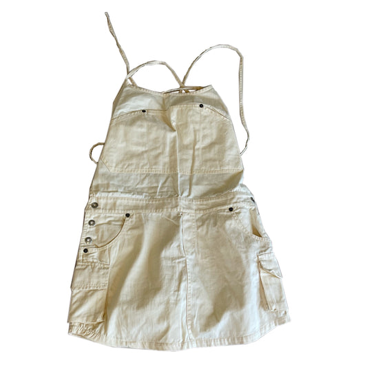 Diesel Cargo Mini Dress w Stappy Backless Back