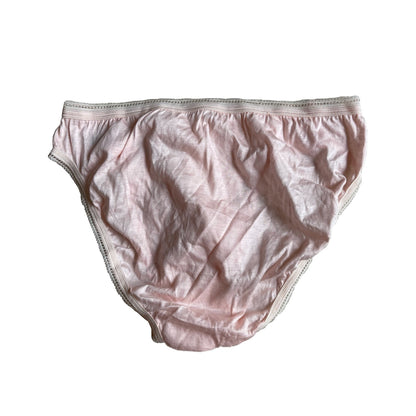 Christian Dior Cotton Lace Logo Embroidered Underwear