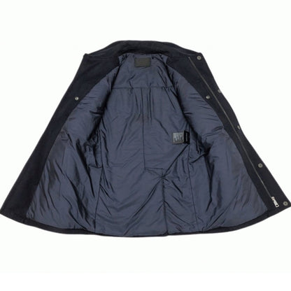 Prada Homme Wool Cashmere Blend Military Utility Jacket