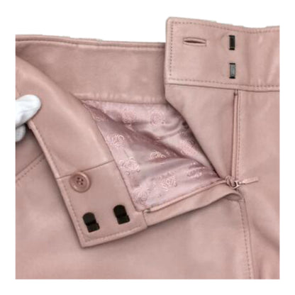Loewe Leather A Line Skirt