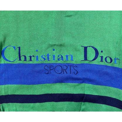 Christian Dior Sports Back Logo Knit Polo